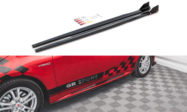 MAXTON DESIGN - Lišty pod bočné prahy TOYOTA COROLLA GR SPORT HATCHBACK XII