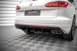 MAXTON DESIGN - Difúzor zadného nárazníka VOLKSWAGEN TOUAREG R-LINE MK3 – Obrázok 3