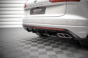 MAXTON DESIGN - Difúzor zadného nárazníka VOLKSWAGEN TOUAREG R-LINE MK3 – Obrázok 4