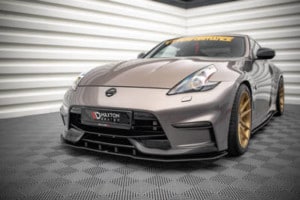 MAXTON DESIGN - STREET PRO Spoiler pod predný nárazník NISSAN 370Z NISMO FACELIFT – Obrázok 4