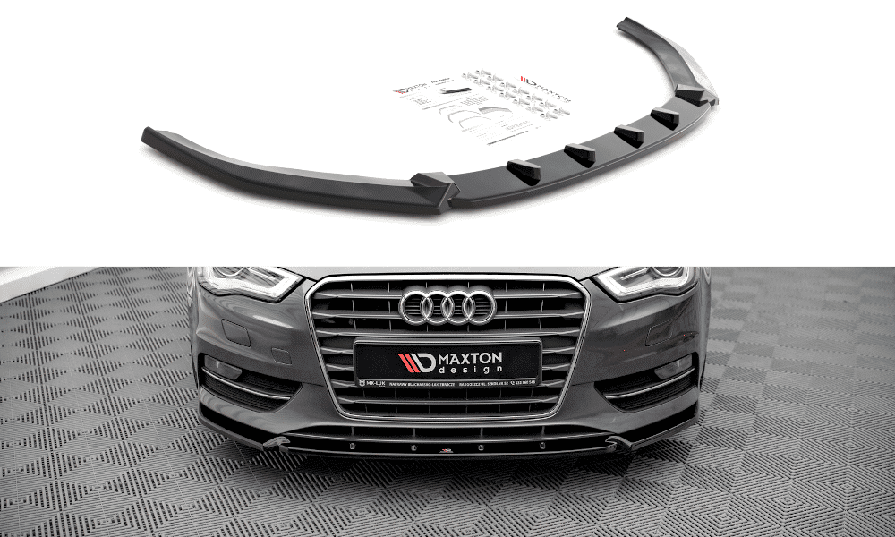 MAXTON DESIGN - Spoiler pod predný nárazník AUDI A3 SPORTBACK 8V