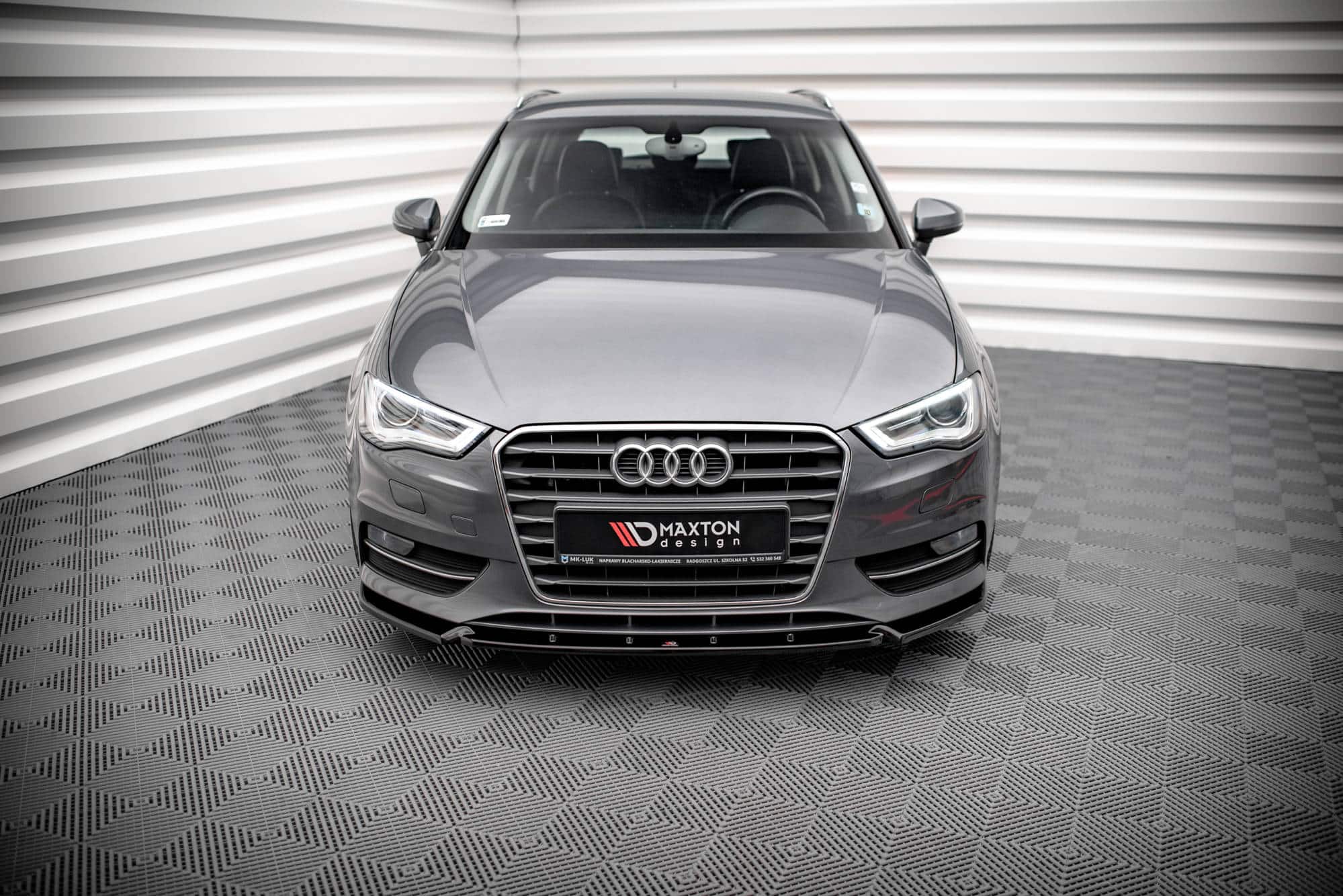 MAXTON DESIGN - Spoiler pod predný nárazník AUDI A3 SPORTBACK 8V – Obrázok 2