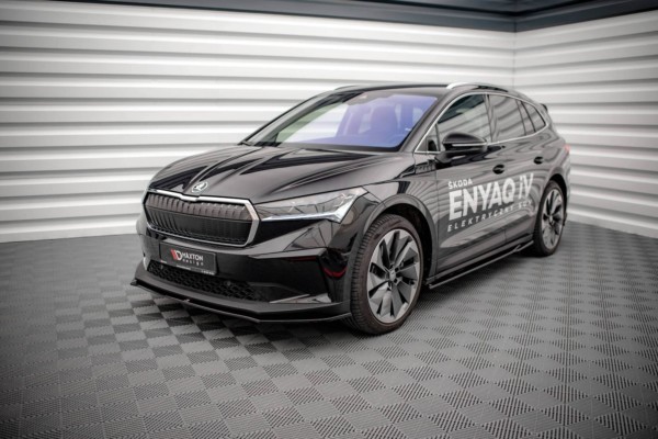 MAXTON DESIGN - Spoiler pod predný nárazník V.1 ŠKODA ENYAQ IV – Obrázok 4