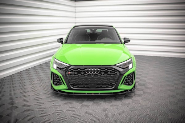 MAXTON DESIGN - Spoiler pod predný nárazník V.2 AUDI RS3 8Y – Obrázok 2
