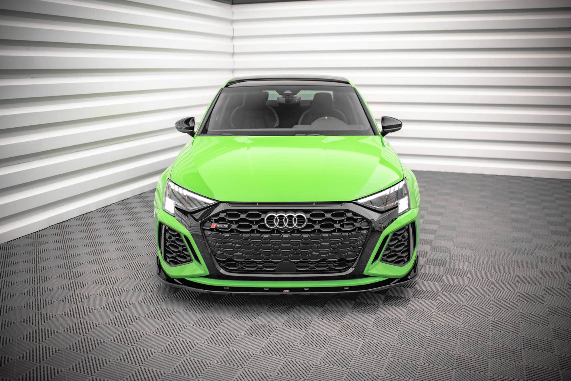 MAXTON DESIGN - Spoiler pod predný nárazník V.2 AUDI RS3 8Y – Obrázok 2