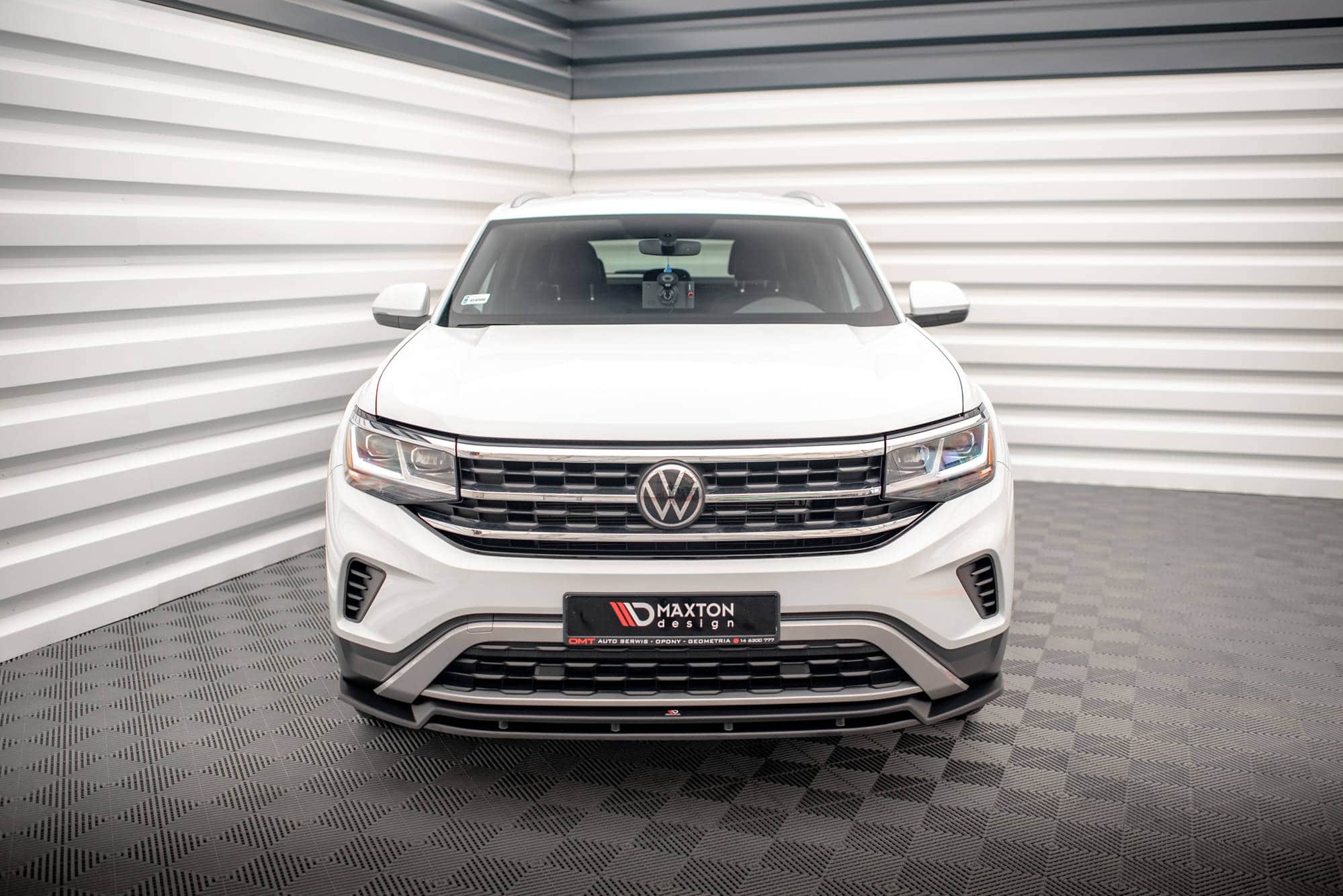 MAXTON DESIGN - Spoiler pod predný nárazník V.2 VOLKSWAGEN ATLAS CROSS SPORT – Obrázok 2