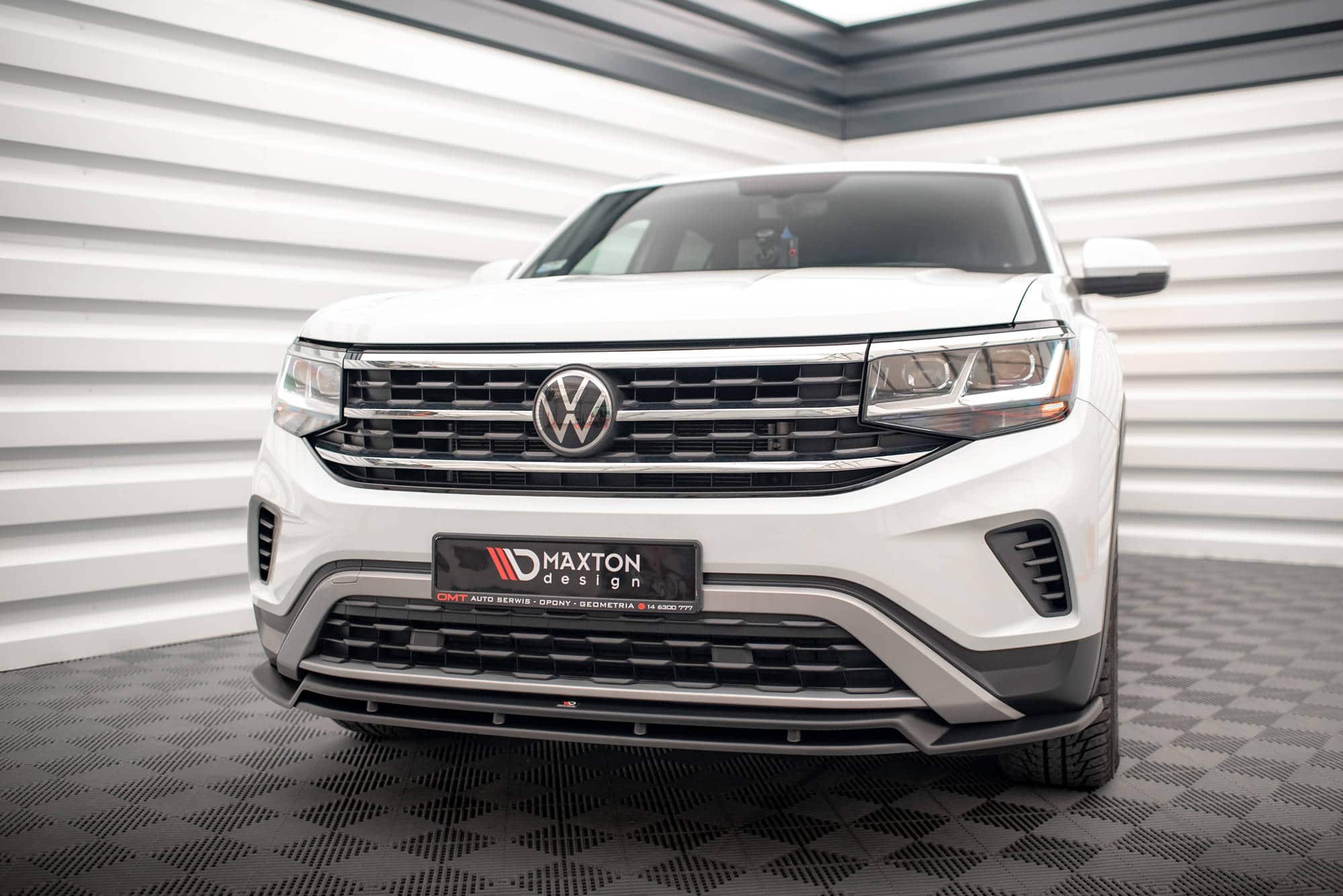MAXTON DESIGN - Spoiler pod predný nárazník V.2 VOLKSWAGEN ATLAS CROSS SPORT – Obrázok 4
