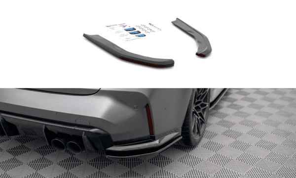 MAXTON DESIGN - Bočné difúzory zadného nárazníka V.1 vhodné pre BMW M3 G80