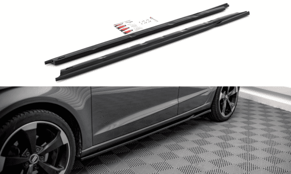 MAXTON DESIGN - Lišty pod bočné prahy AUDI A3 SPORTBACK 8V