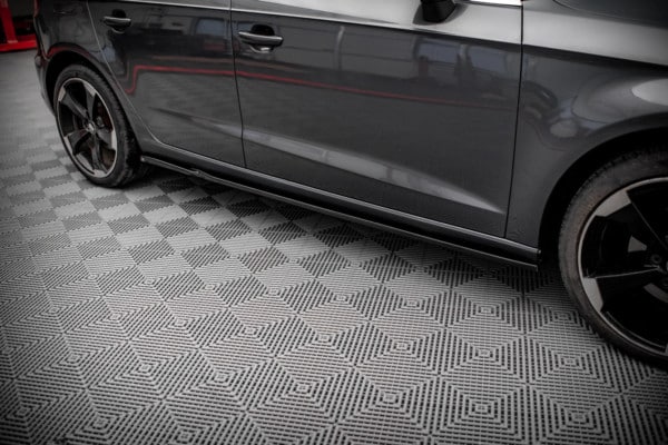 MAXTON DESIGN - Lišty pod bočné prahy AUDI A3 SPORTBACK 8V – Obrázok 2