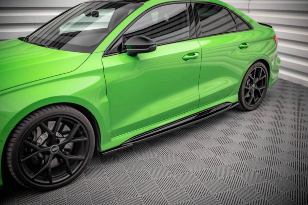 MAXTON DESIGN - Lišty pod bočné prahy AUDI RS3 SEDAN 8Y – Obrázok 2