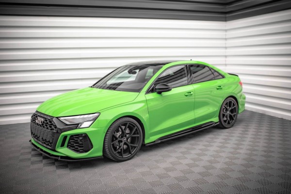 MAXTON DESIGN - Lišty pod bočné prahy AUDI RS3 SEDAN 8Y – Obrázok 3