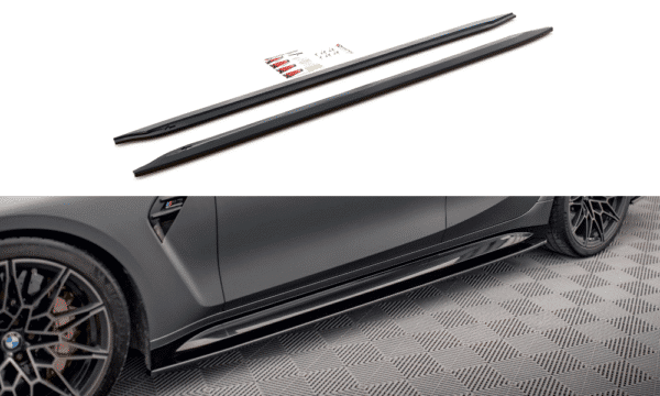 MAXTON DESIGN - Lišty pod bočné prahy V.1 vhodné pre BMW M3 G80