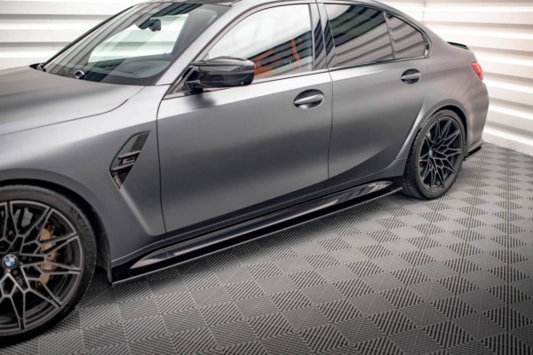 MAXTON DESIGN - Lišty pod bočné prahy V.1 vhodné pre BMW M3 G80 – Obrázok 3