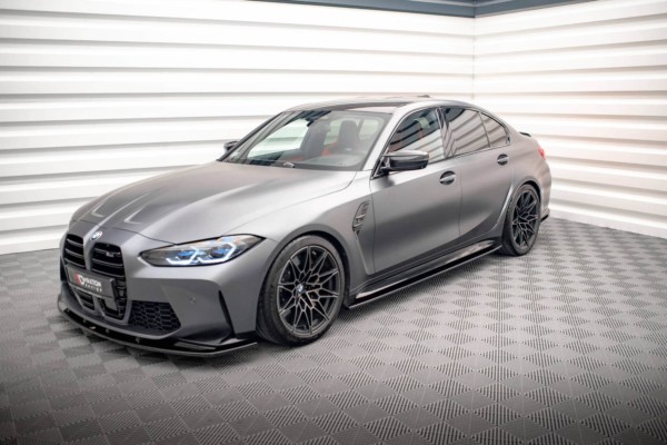MAXTON DESIGN - Lišty pod bočné prahy V.1 vhodné pre BMW M3 G80 – Obrázok 4