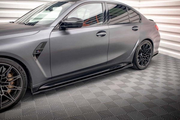 MAXTON DESIGN - Lišty pod bočné prahy V.2 vhodné pre BMW M3 G80 – Obrázok 3