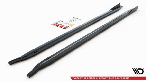 MAXTON DESIGN - Lišty pod bočné prahy V.2 vhodné pre BMW M3 G80 – Obrázok 6