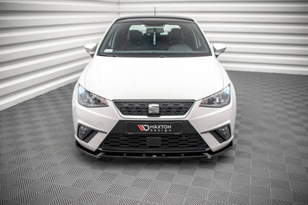 MAXTON DESIGN - Spoiler pod predný nárazník v.1 SEAT IBIZA MK5, Čierny lesk – Obrázok 3