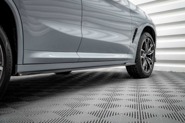 MAXTON DESIGN - Lišty pod bočné prahy vhodné pre BMW X4 M-PACK G02 FACELIFT – Obrázok 4
