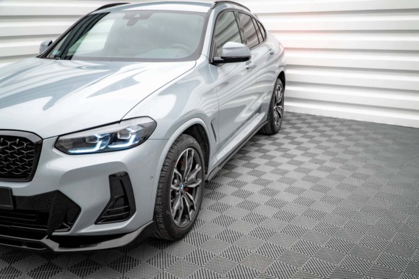 MAXTON DESIGN - Lišty pod bočné prahy vhodné pre BMW X4 M-PACK G02 FACELIFT – Obrázok 2