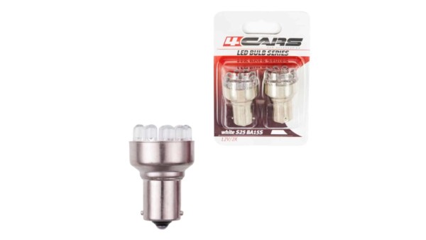4CARS LED ŽIAROVKA 12LED 12V BA15S – Obrázok 3