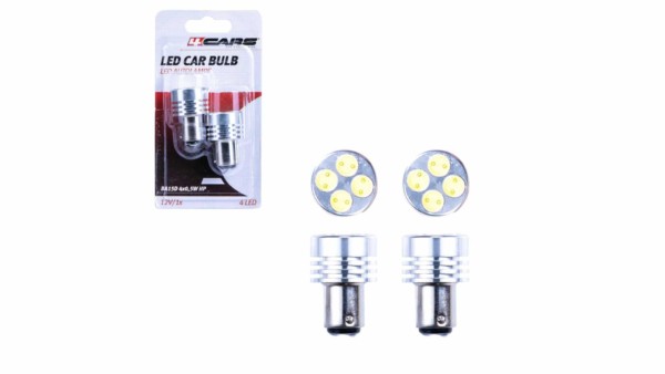 4CARS HQ sada LED žiaroviek BA15S/BA15D 4X0.5W HP