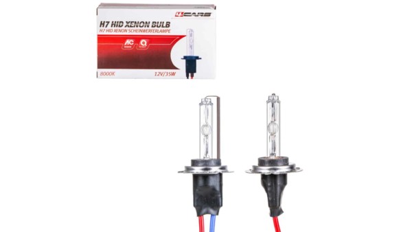 4CARS HQ H7 HID Set xenónových výbojok s AC inventorom, 8000K – Obrázok 2