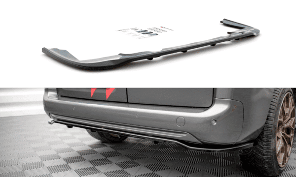 MAXTON DESIGN - Spoiler pod zadný nárazník PEUGEOT PARTNER MK3