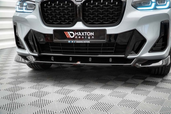 MAXTON DESIGN - Spoiler pod predný nárazník V.2 vhodné pre BMW X4 M-PACK G02 FACELIFT – Obrázok 4