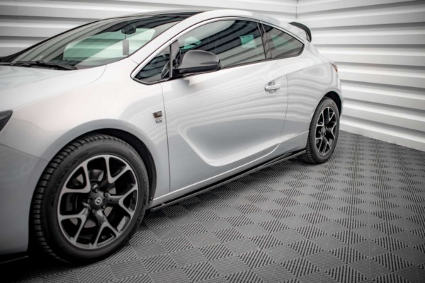 MAXTON DESIGN - Lišty pod bočné prahy OPEL ASTRA GTC OPC-LINE J – Obrázok 2