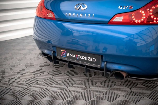 MAXTON DESIGN - STREET PRO Difúzor zadného nárazníka INFINITI G37 COUPE – Obrázok 2