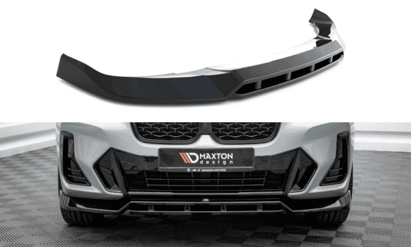 MAXTON DESIGN - Spoiler pod predný nárazník V.1 vhodné pre BMW X4 M-PACK G02 FACELIFT