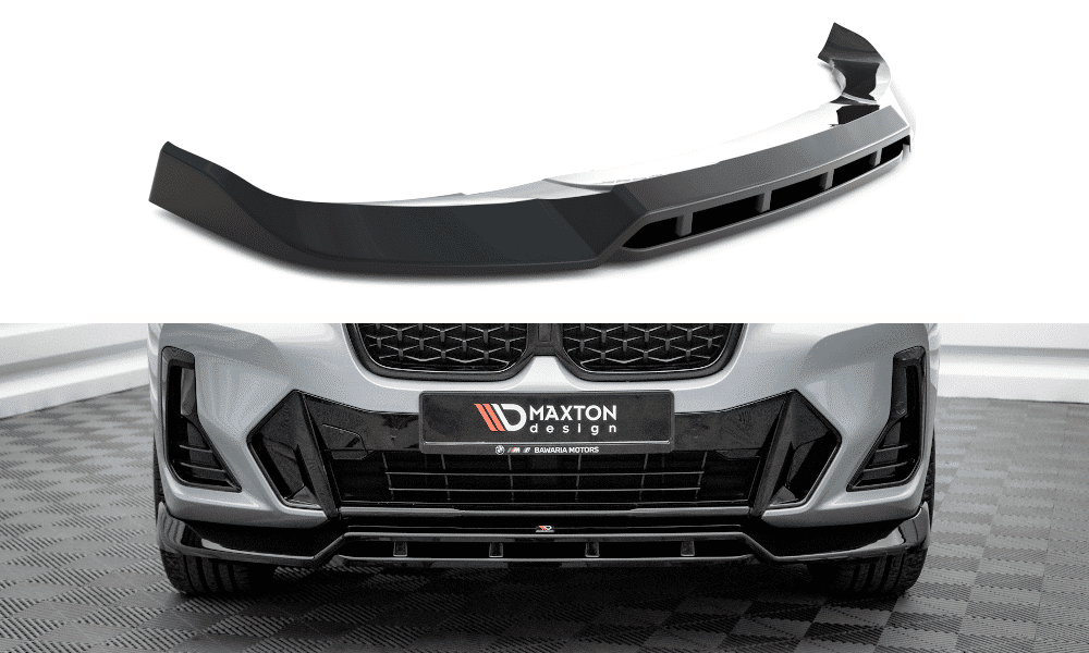 MAXTON DESIGN - Spoiler pod predný nárazník V.1 vhodné pre BMW X4 M-PACK G02 FACELIFT