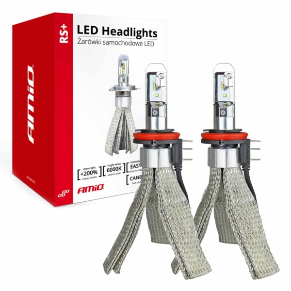 LED žiarovky pre hlavné svietenie H15 50W RS+ Slim séria