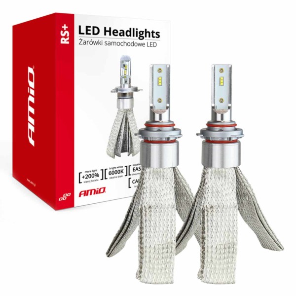 LED žiarovky pre hlavné svietenie HB4 9006 50W RS+ Slim séria