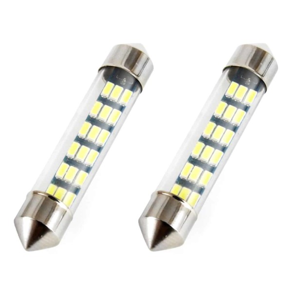 LED žiarovky STANDARD 3014 18SMD Festoon C5W C10W C3W 41mm White 12V – Obrázok 2