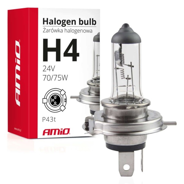 Halogénová žiarovka H4 24V 70/75W UV filter (E4)