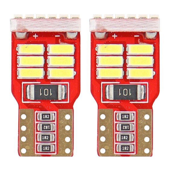 LED žiarovky CANBUS 18SMD 4014 T10e (W5W) White 12V