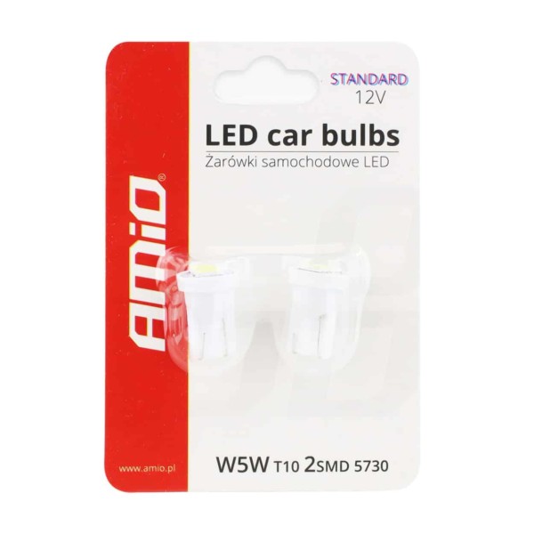 LED žiarovky CLASSIC T10 W5W 2xSMD 5730 12V – Obrázok 3