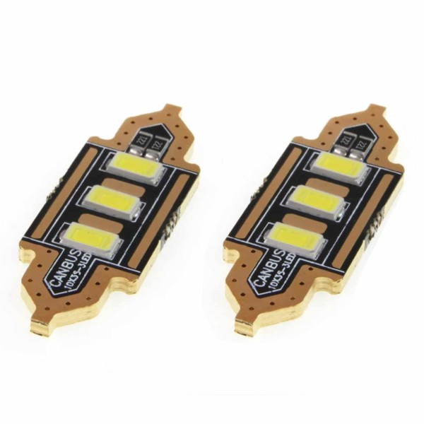 LED žiarovky STANDARD Festoon C5W 3xSMD 5730 12V 39mm – Obrázok 2