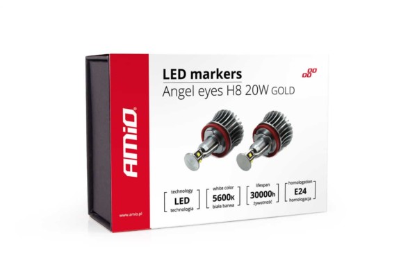 ŽIAROVKA LED MARKER H8 20W GOLD