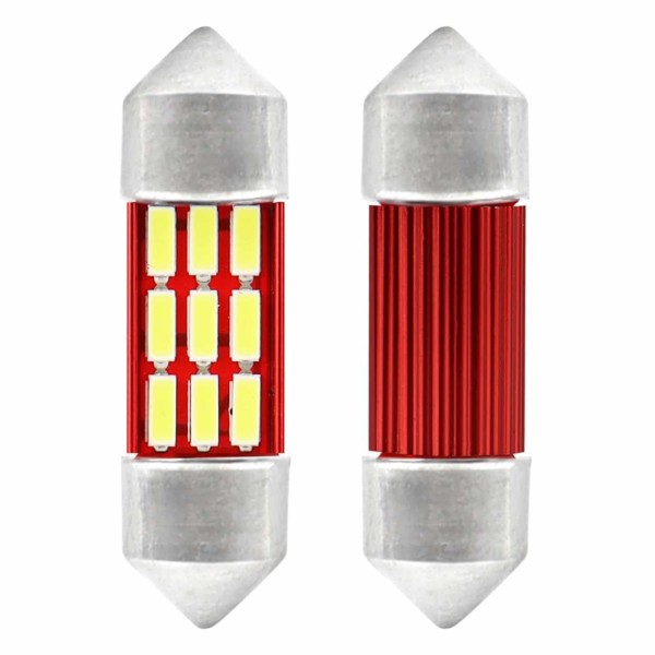 LED žiarovky CANBUS 4014 12SMD Festoon C5W C10W C3W 31mm White 12V/24V