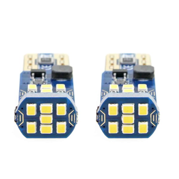 LED žiarovky CANBUS 21SMD UltraBright 2016 T10 W5W White 12V/24V – Obrázok 2
