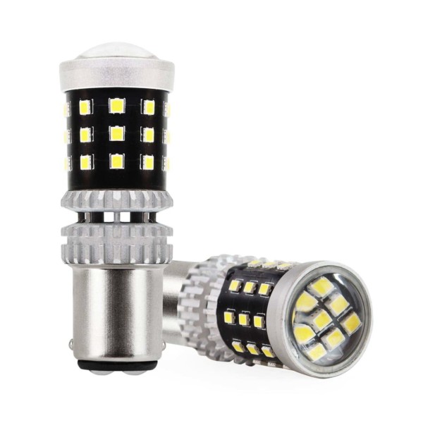 LED žiarovky CANBUS 2016 39SMD 1157 BAY15D P21/5W White 12V/24V – Obrázok 2