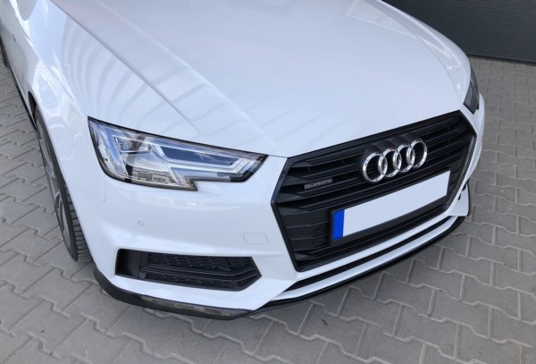 TFB Spoiler predného nárazníka (3-dielny) AUDI A4 B9 Sline (15-19)