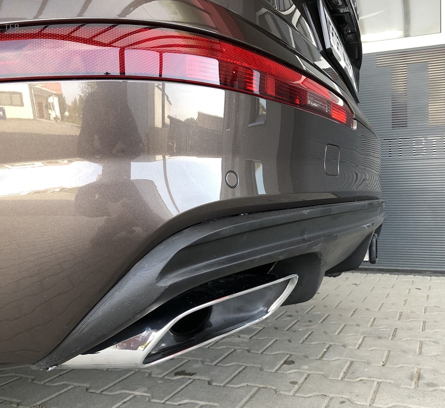 TFB Zadný difúzor AUDI Q7 4M (15-19) – Obrázok 3