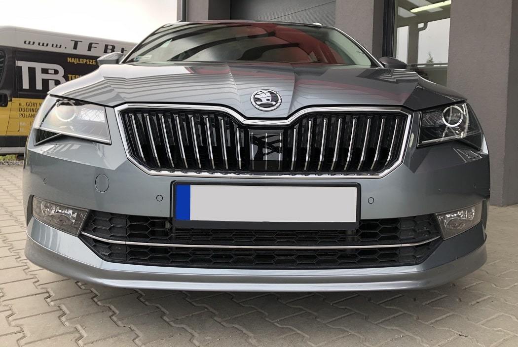 TFB Spoiler predného nárazníka pre ŠKODA SUPERB 3 (15-19) – Obrázok 6