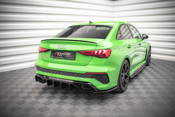 MAXTON DESIGN - Bočné difúzory zadného nárazníka AUDI RS3 8Y – Obrázok 3