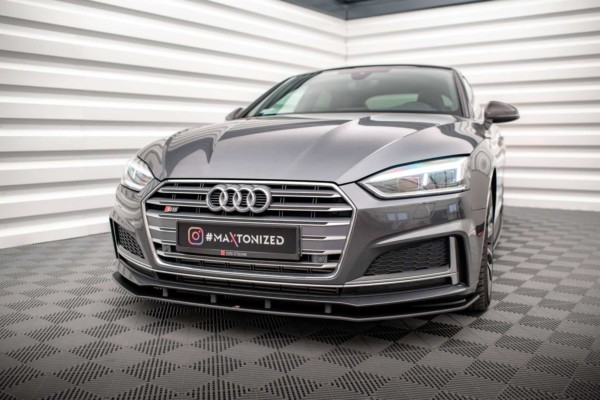 MAXTON DESIGN - STREET PRO Spoiler pod predný nárazník AUDI A5 S-LINE / S5 COUPE / SPORTBACK F5 – Obrázok 4