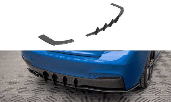 MAXTON DESIGN - STREET PRO Difúzor zadného nárazníka vhodné pre BMW 2 M-PACK F22